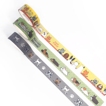Washi Tapes Pets Color – Linha Best Friends
